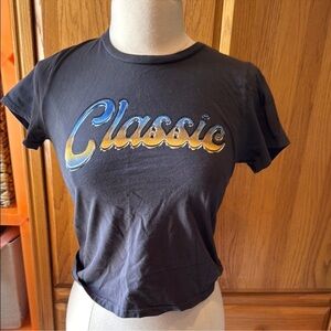 MOTHER Short Sleeve Tee (baby tee)